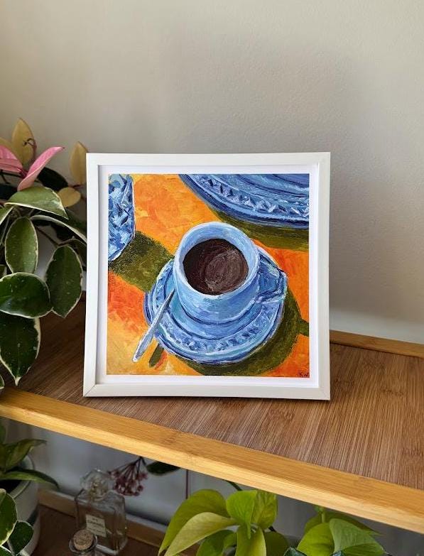 Morning Coffee Art Print