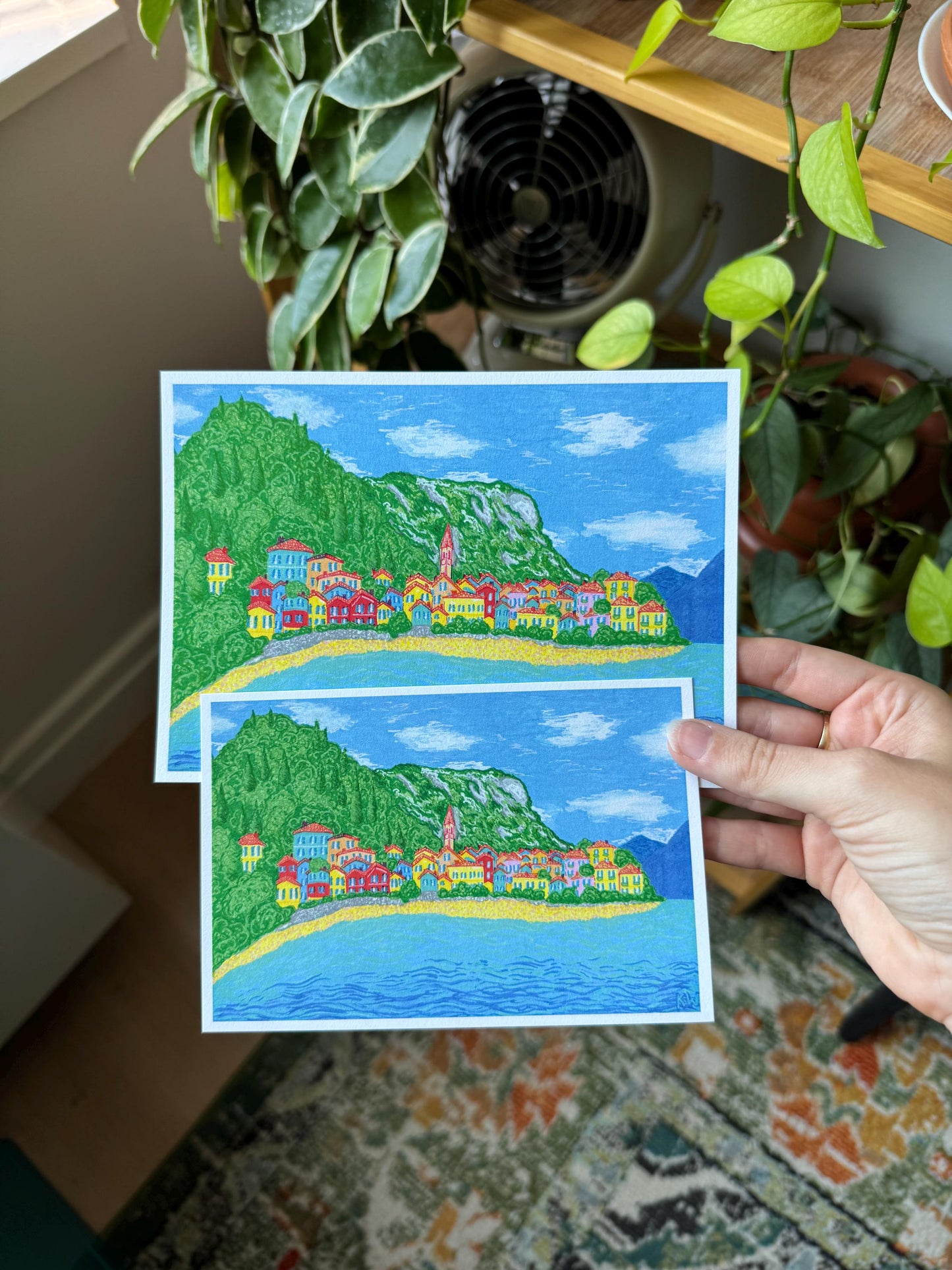 Varenna Italy, Lake Como Art Print