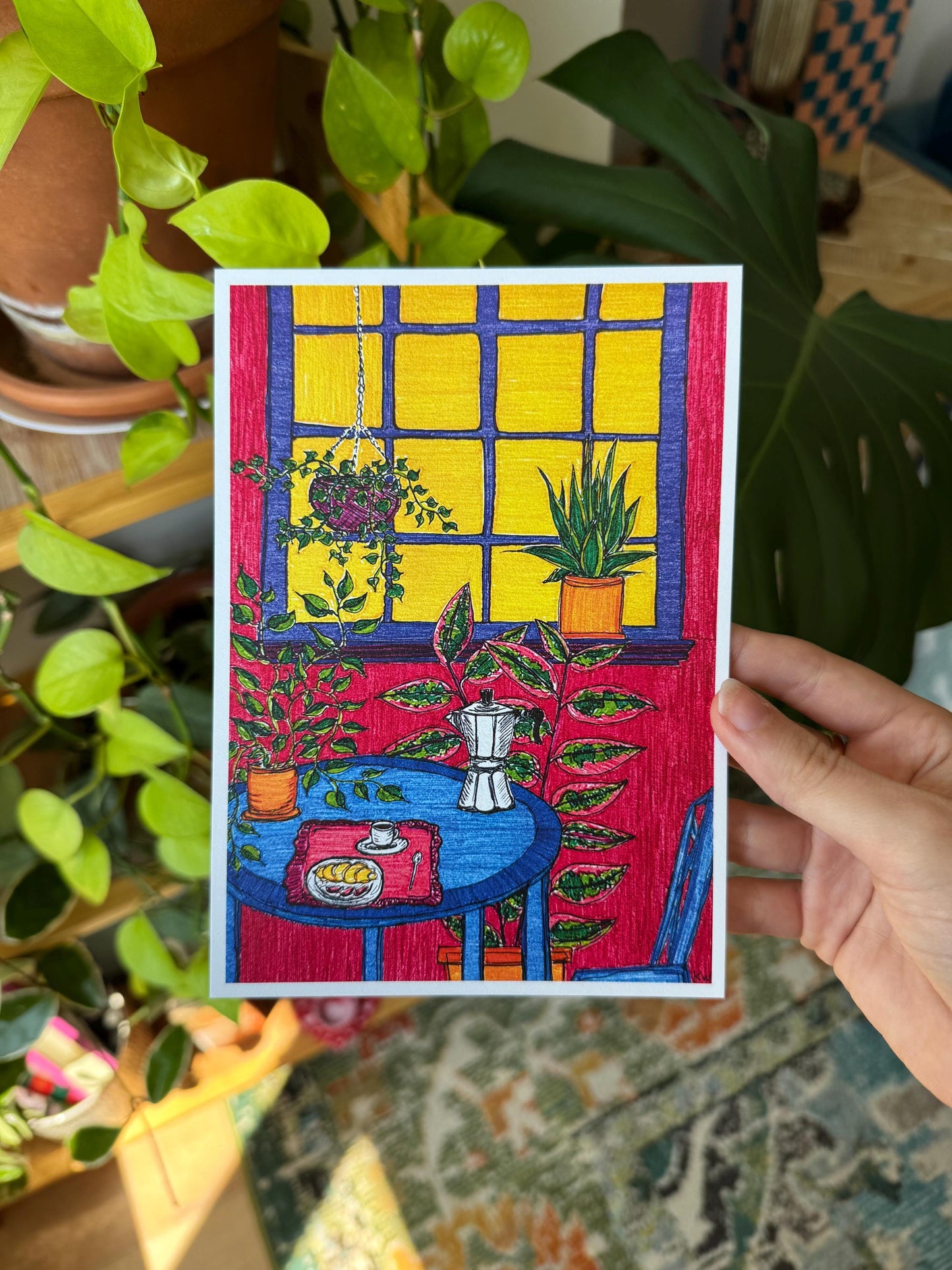 Plant Apartment Art Print