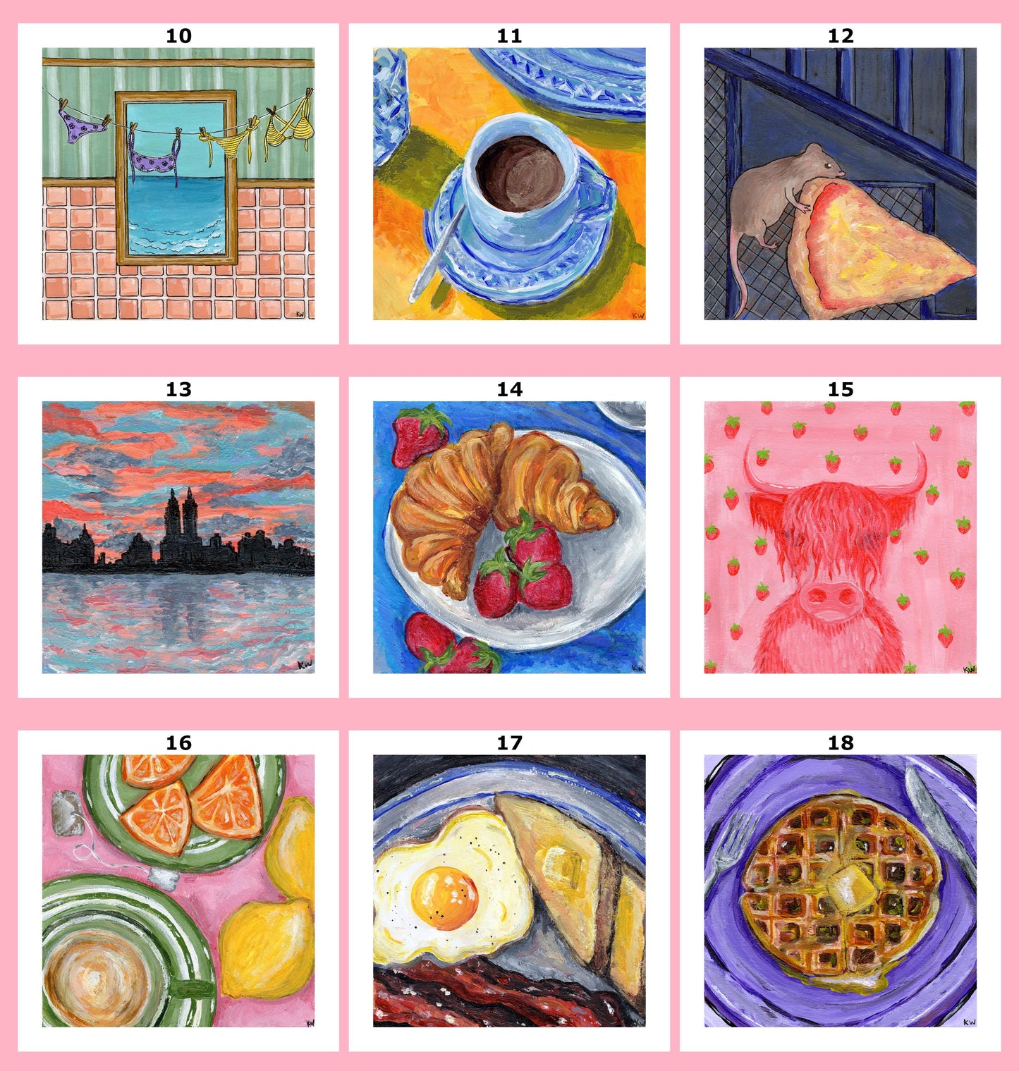 Mix & Match 8x8 Art Prints